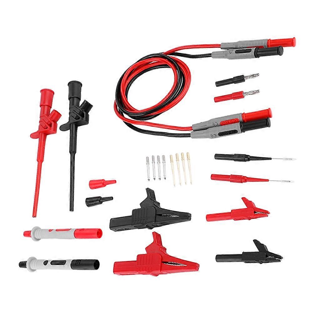 4mm Banana Plug Electronic Multimeter Multi Meter Test Lead Probe Cable Set (P1600C)