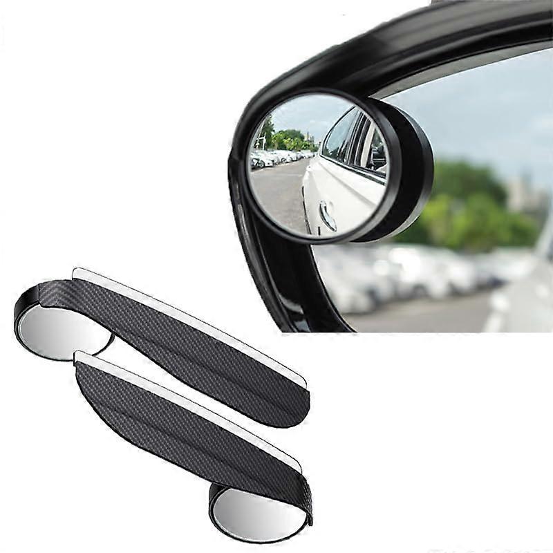Blind Spot Mirrors, 2PCS Rain Visor Eyebrow, WideAngle Adjustable Car Side Mirror Guard