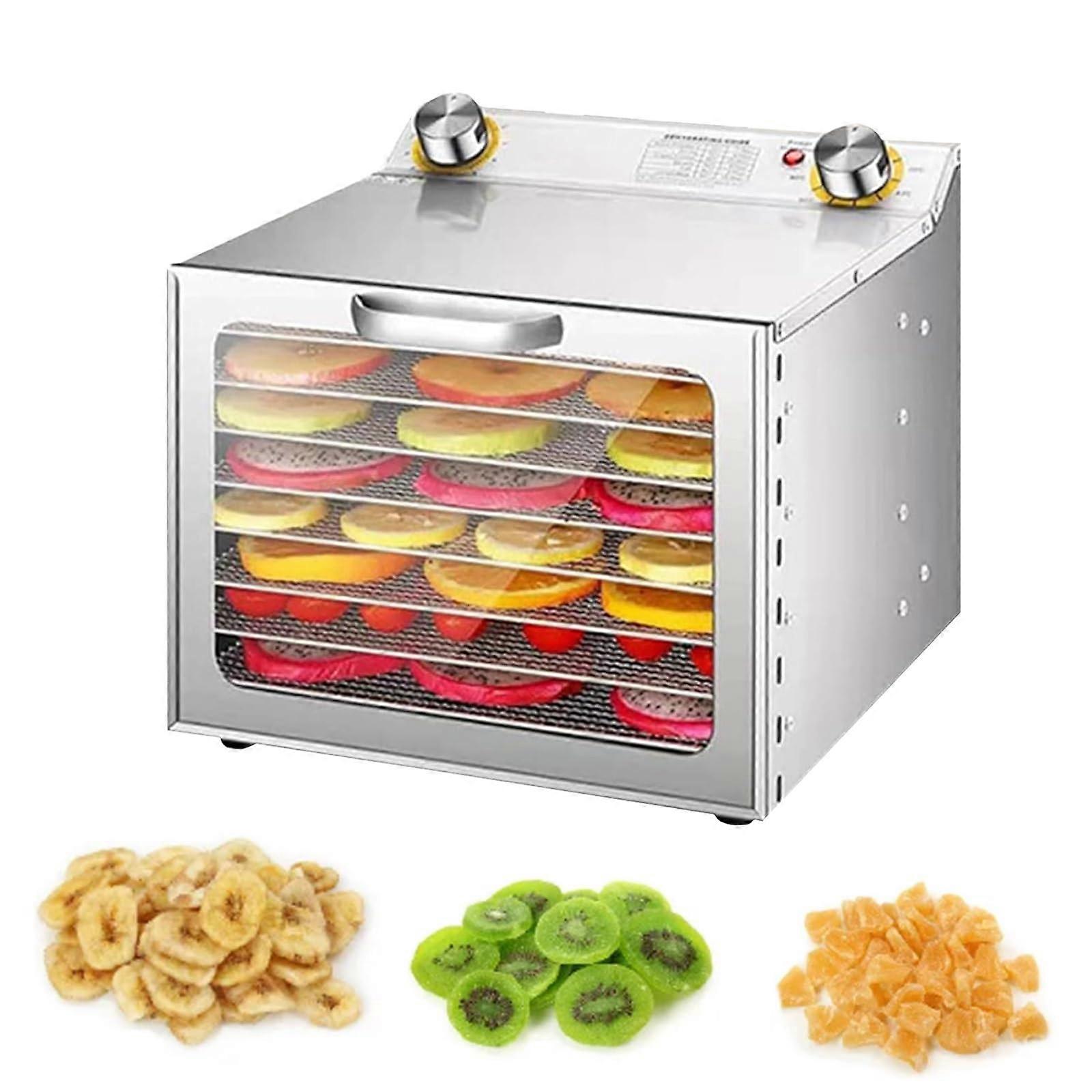 1000W Commercial Freeze Dryer 6/8/12Layer Dehydrator With Digital Timer And Temperature Control For Jerky And Mushrooms