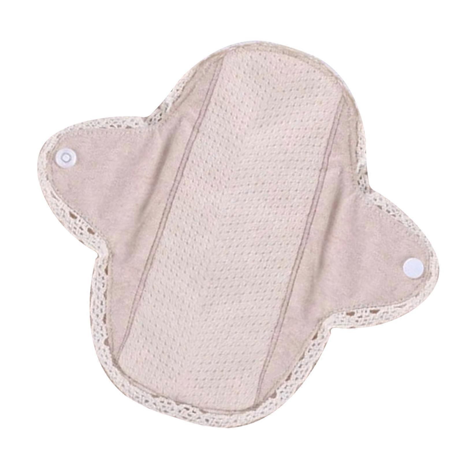 Myk bomullsklut Menstruasjonsbind Gjenbrukbare vaskbare bind Mamas truseinnlegg Feminine bind Inkontinensbind S