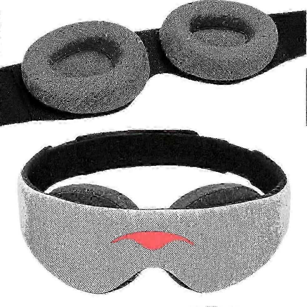 New Manta sleep mask with 100% light blocking and zero intraocular pressure, comfortable and adjustable, perfect for sleeping