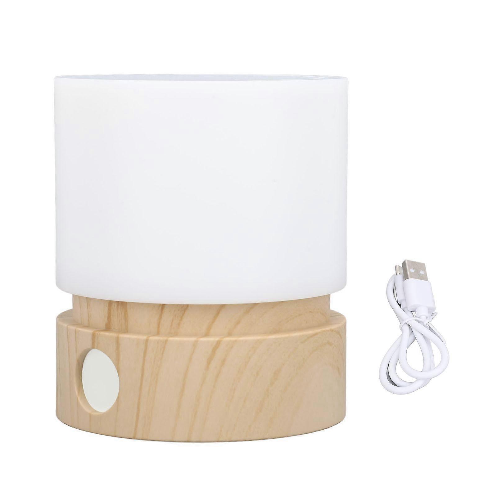 Table Night Light Dimmable Rechargeable Timer Touch Control Small LED Bedside Lamp for Bedroom