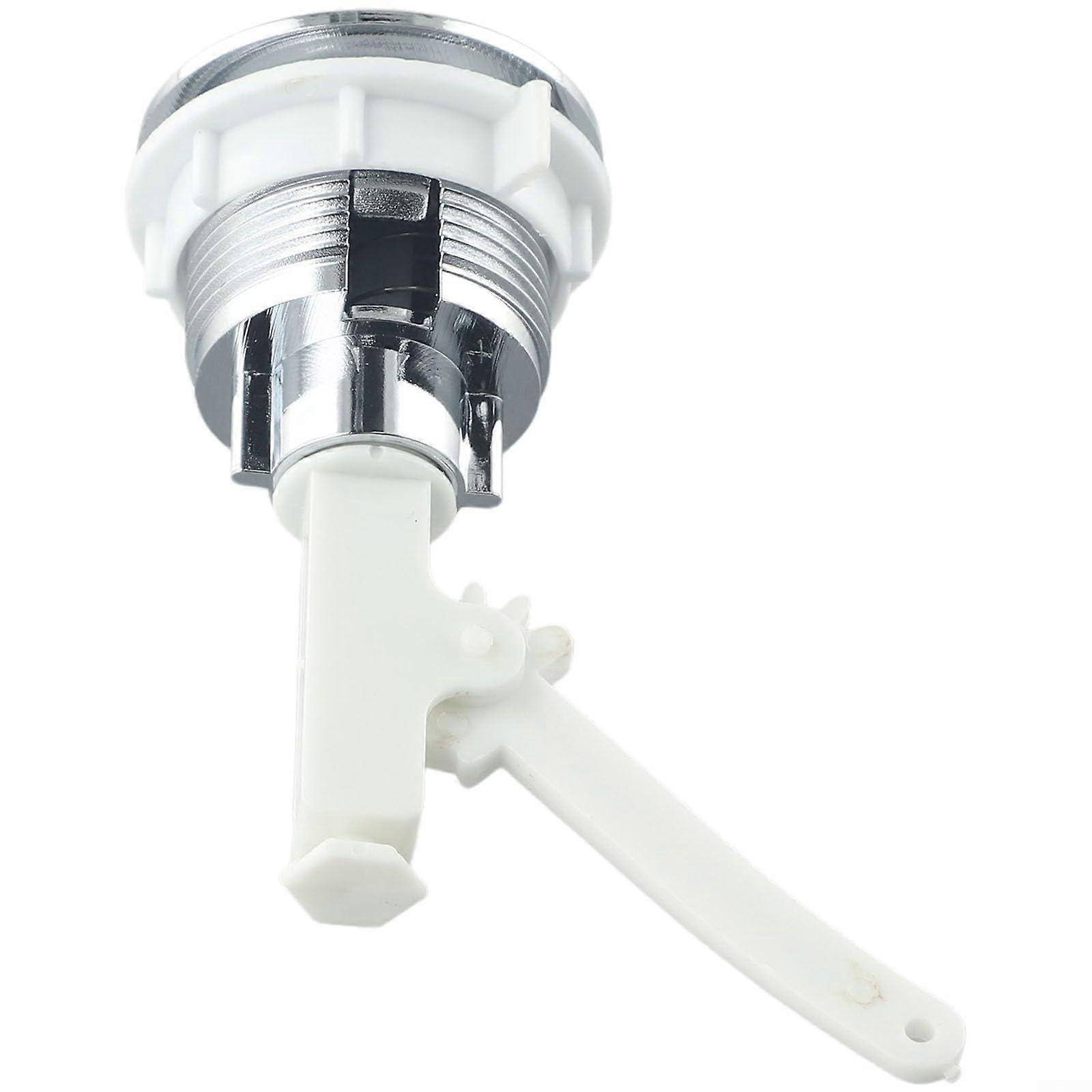 38mm Toilet Push Button, SingleFlush Replacement, Durable ABS Plastic, Rustproof and Corrosion Resistant, Easy Install