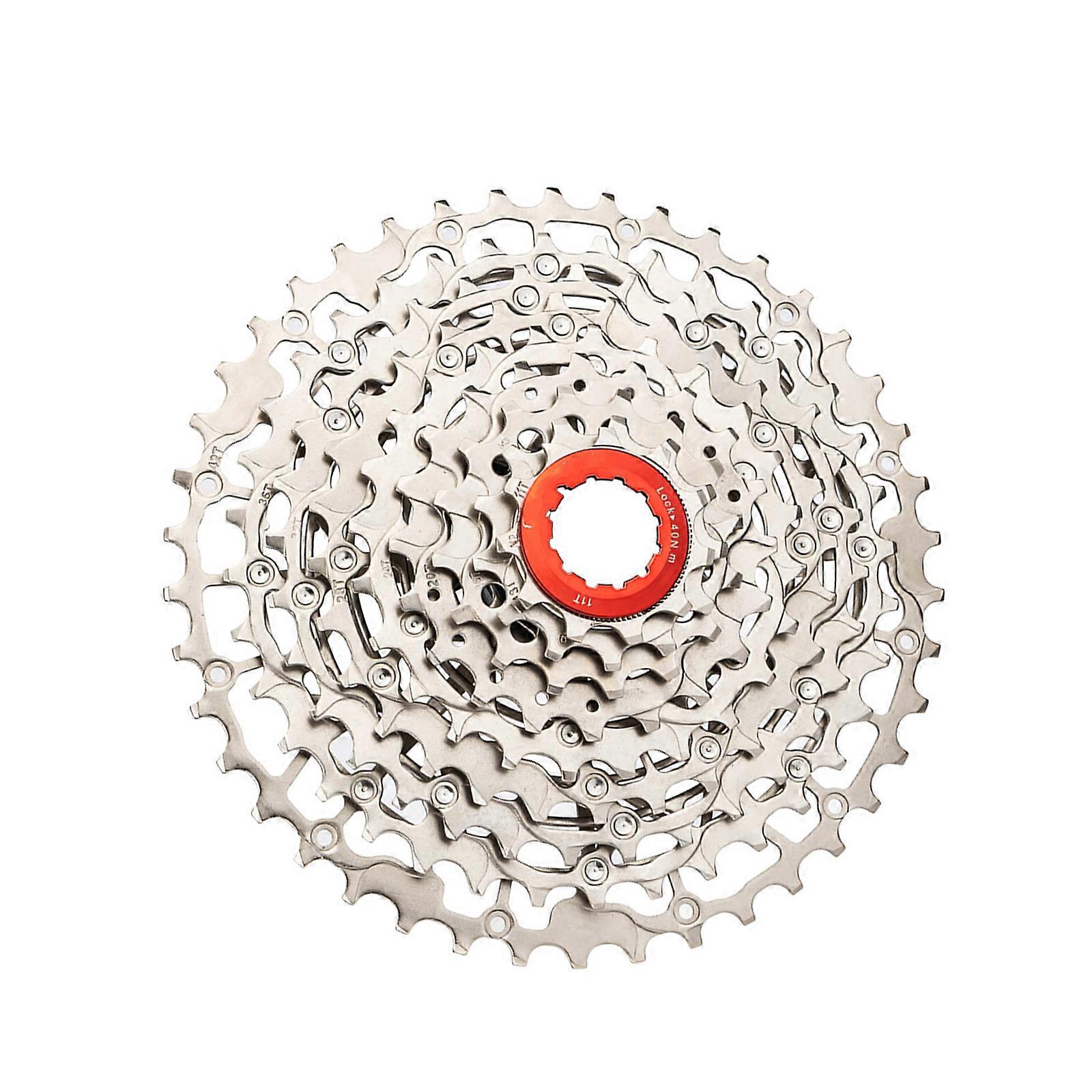 Easyly Install Cassettes Flywheels Antideformation Reliability Bicycles Freewheels for Commuting and Weekends Multicolor