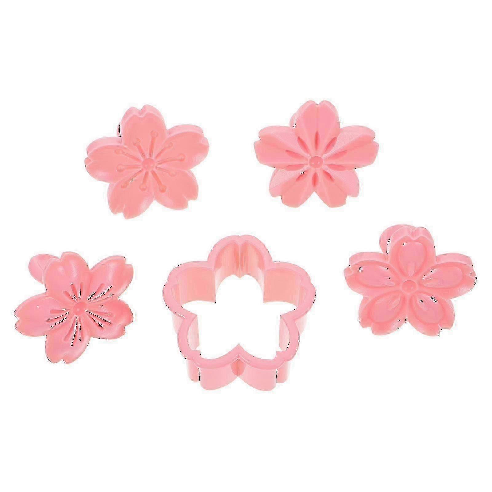 Biscuit Molding Kit with Cherry Blossom Theme DIY Cookie Baking Utensils