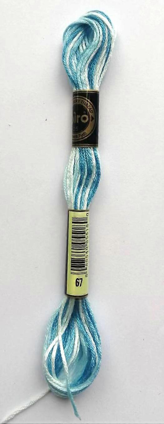 78-color segment dyed embroidery thread handmade accessories cross-stitch thread gradient two-color embroidery thread