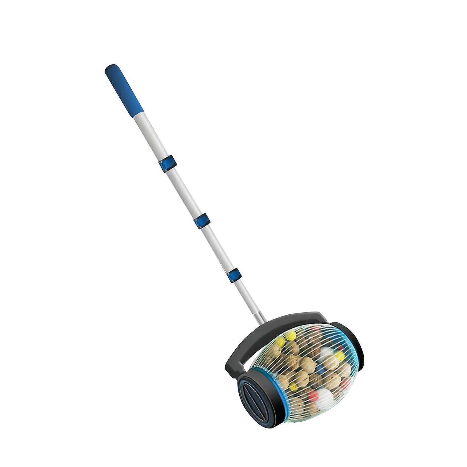 Strong Plastic Nut Collector Tool With Side Dump Plan For Quick Grass And Soil Harvesting Multicolor