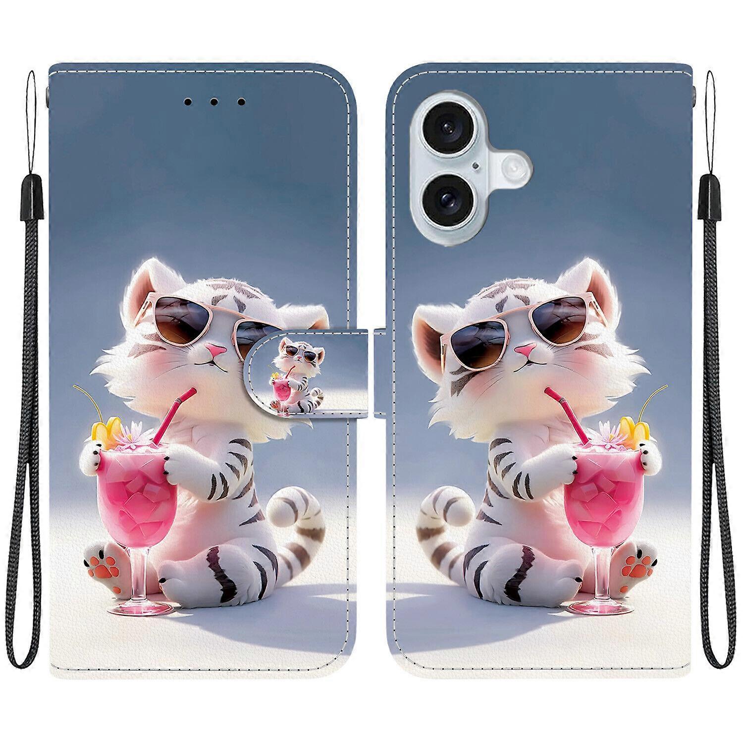 Case for Apple iPhone 16 17 Pro Max 16 Plus 16E Leather Flip Wallet Case Cover