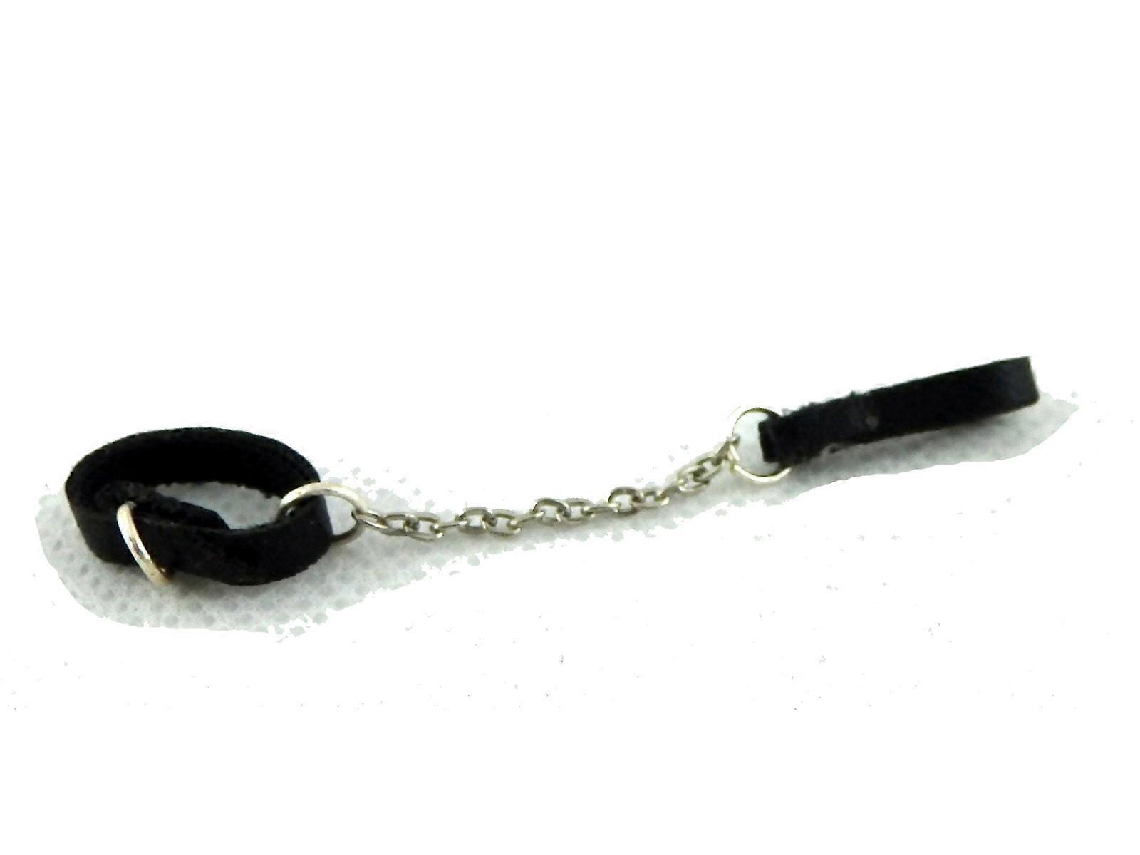 دمى البيت الصقر مصغرة 1:12 مقياس الحيوانات الأليفة ملحق الكلب طوق والمقود الرصاص