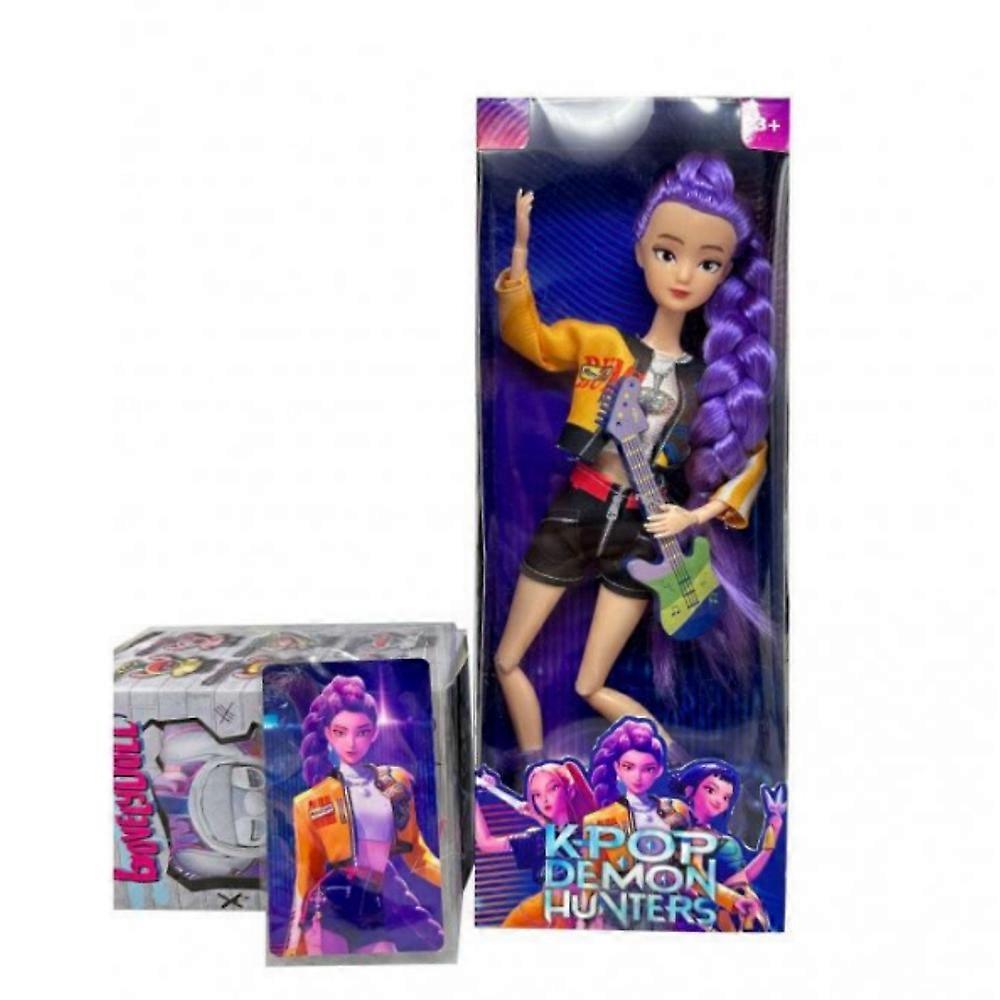 3X בובות ציידי שדים של קיי-פופ - דמויות פעולה של רומי, מירה וזואי, מתנת יום הולדת יפה