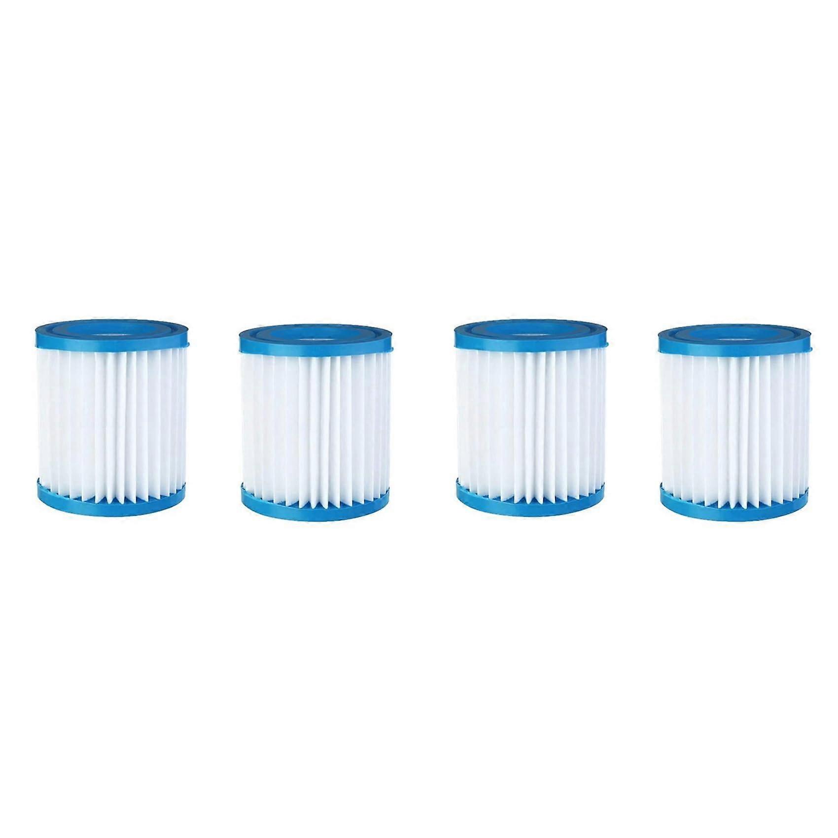 4 Pack Pool Filter Cartridges 89x79x45mm Replacement for Swimming Pool Pump Cleaner