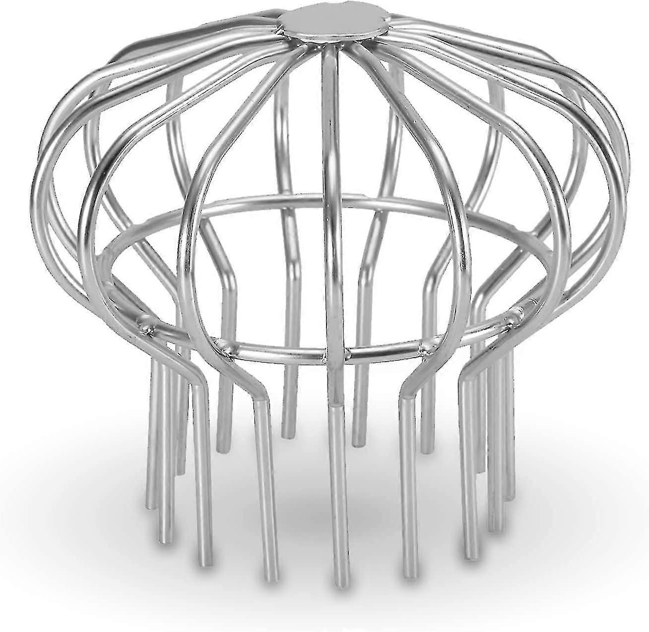 Metal Gutter Guards, Downpipe Leaf Guard Filter Prevents Pipes Clogging with Leaves and Debris