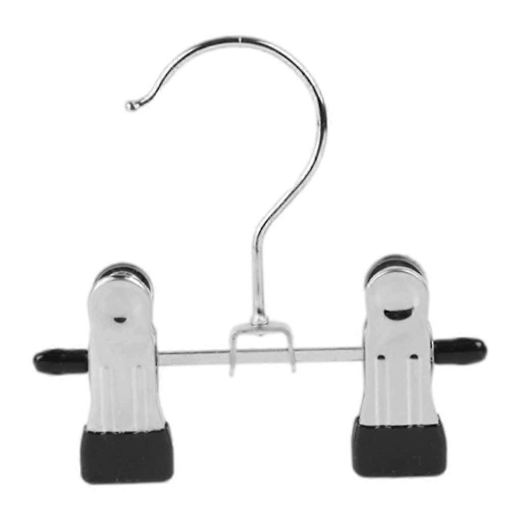 Boot Hangers with Adjustable Double Clips for Boots and Pants Storage, Laundry Organizer Set of 6