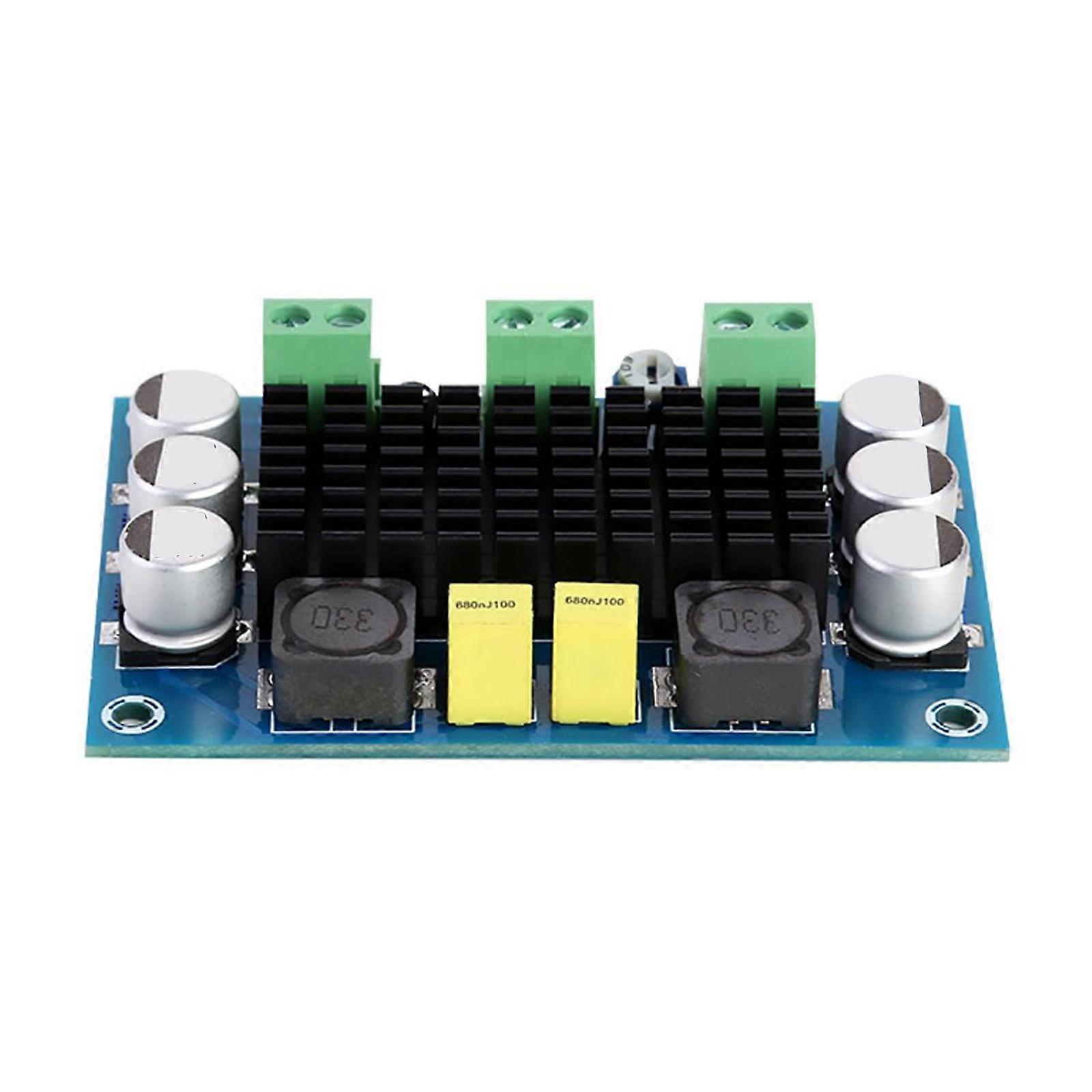 XH-M542 TPA3116D2 Single Channel Digital Power Amplifier Module Board Highly Power 100W Stereo Auditory Board Multicolor