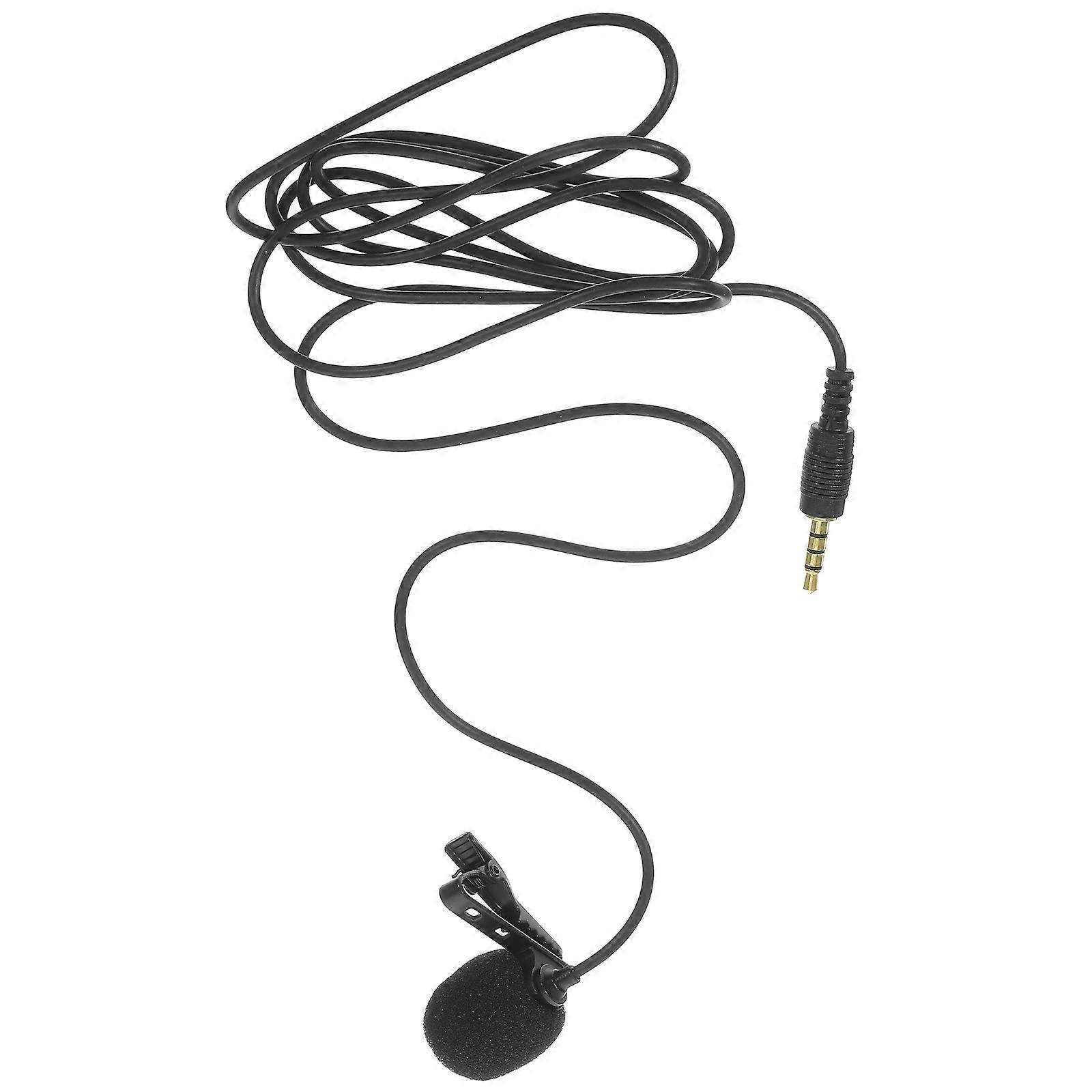 Lavalier Clip On Microphone Tiny Shirt Microphone Clip On Mic Lavalier Lapel Microphone