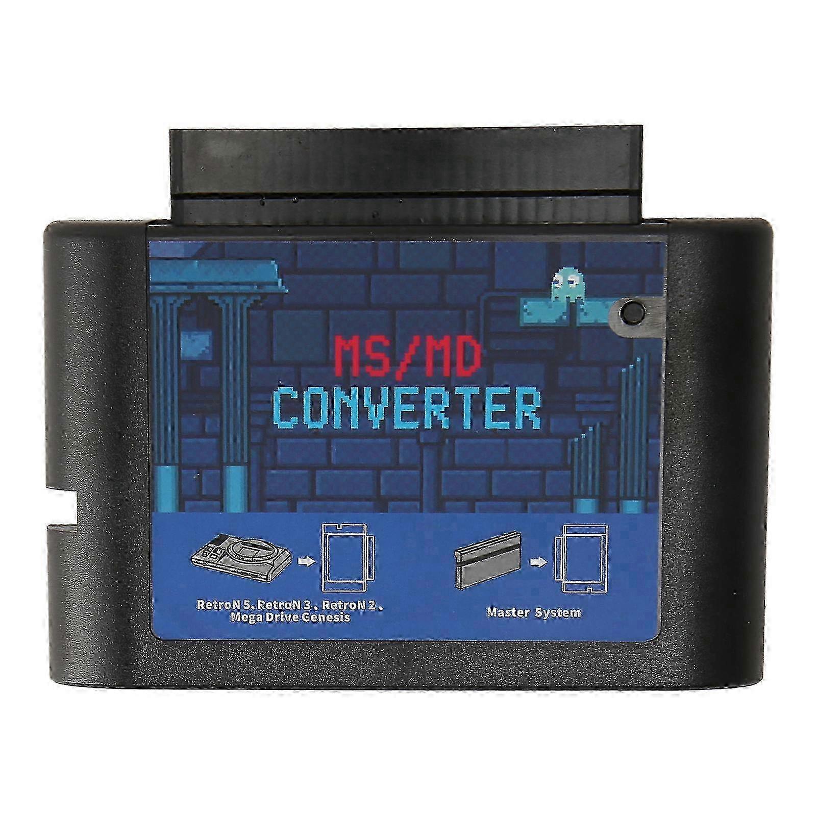 e Game Burner Card Professional for Master System MS to for Mega Drive MD Retro Video Game Card Converter