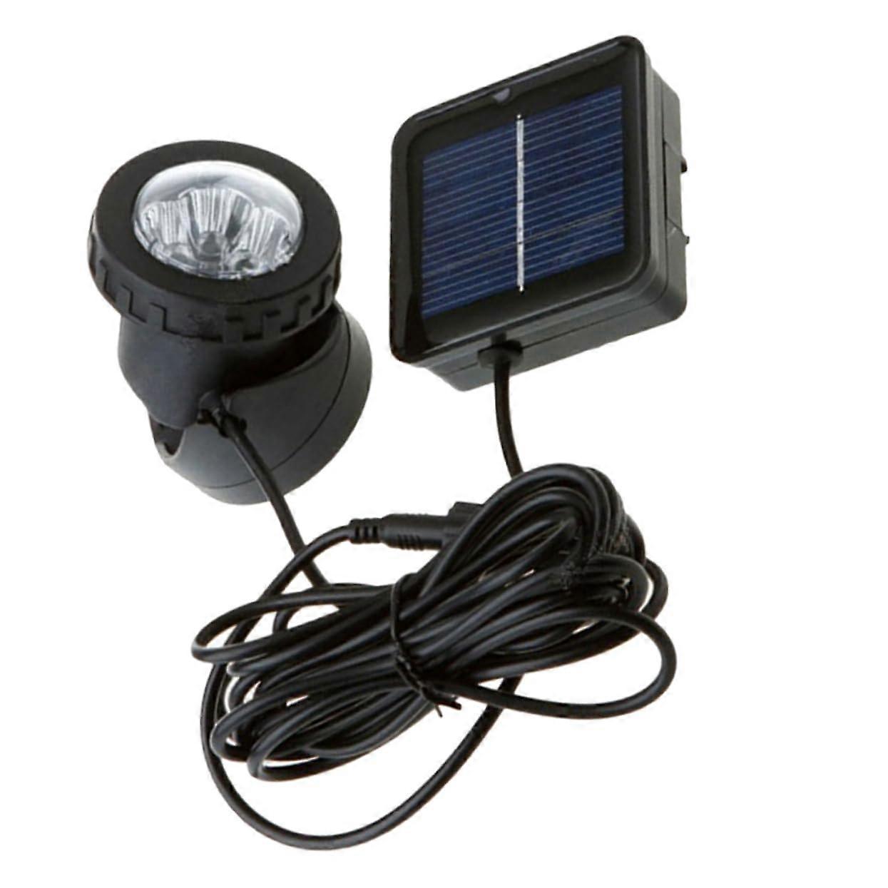 Solar Powered LED Pool and Garden Floodlight for Outdoor Pathway and Fish Tank Lighting