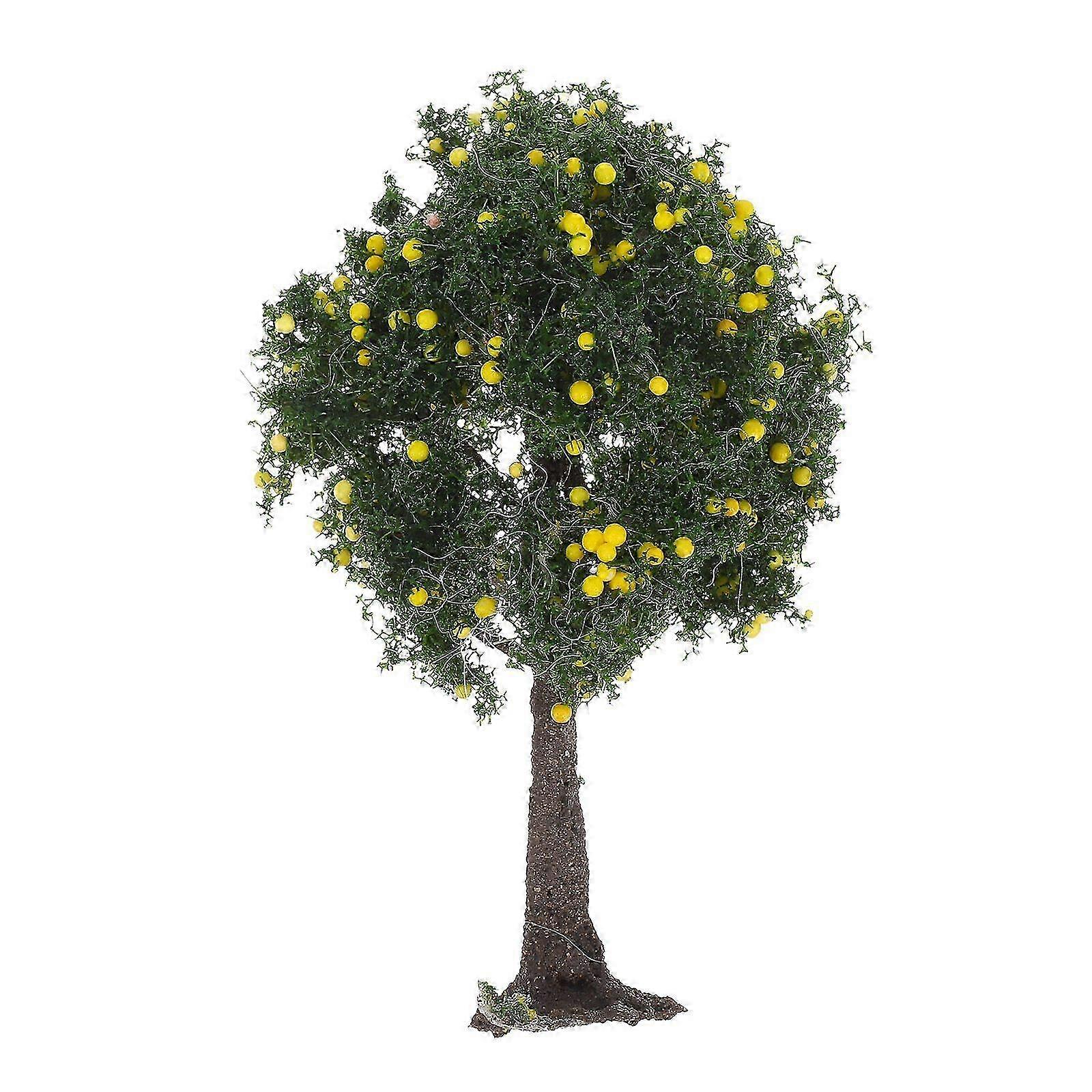 Miniature Trees For Model Train Scenery Architecture Realistic Fake Trees For Building Model Scenery Landscapes And Diy Crafts Green Tree With Yellow