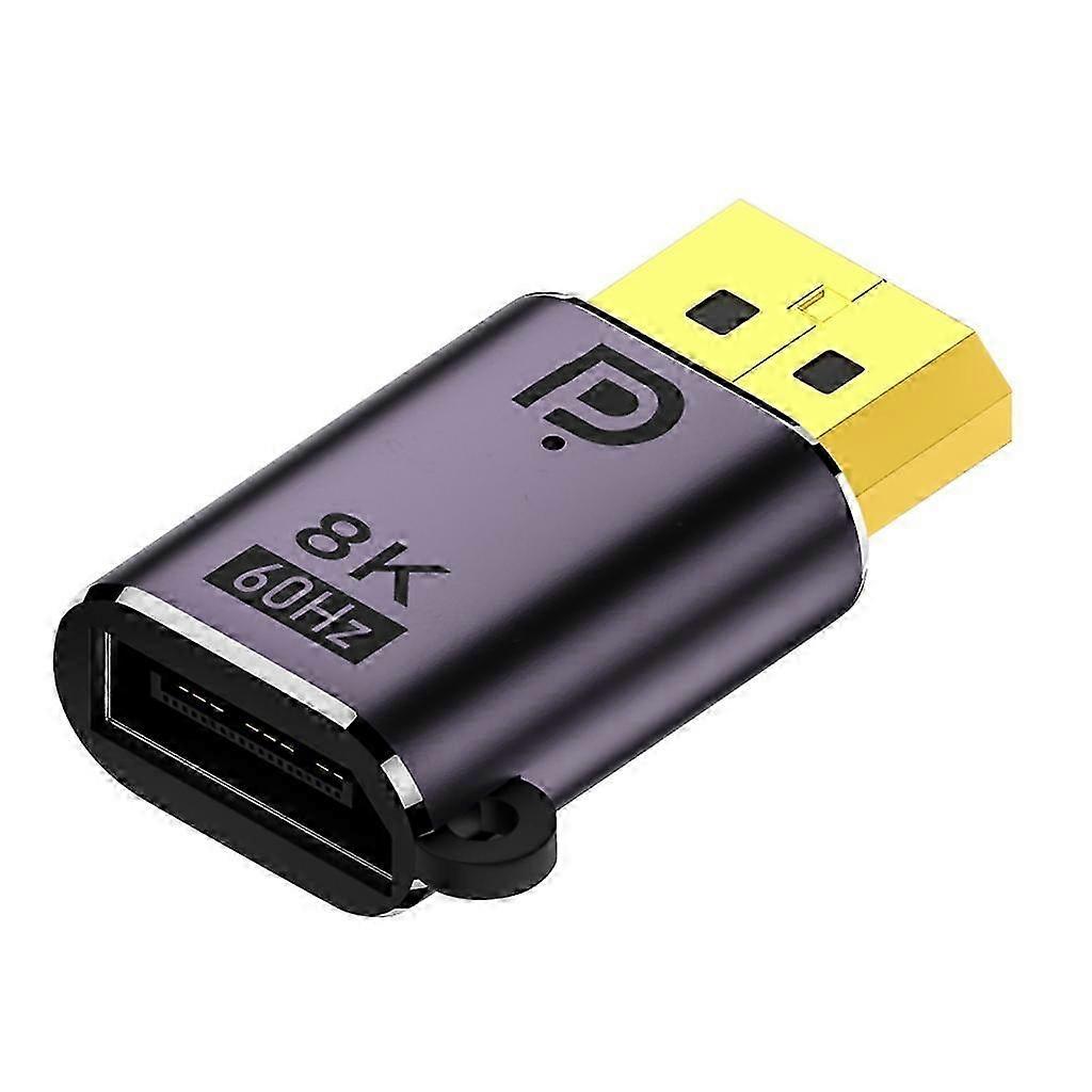 DP1.4 MiniDP to DP Video Extension Converter Mini Displayport Ma-Fe Adapter