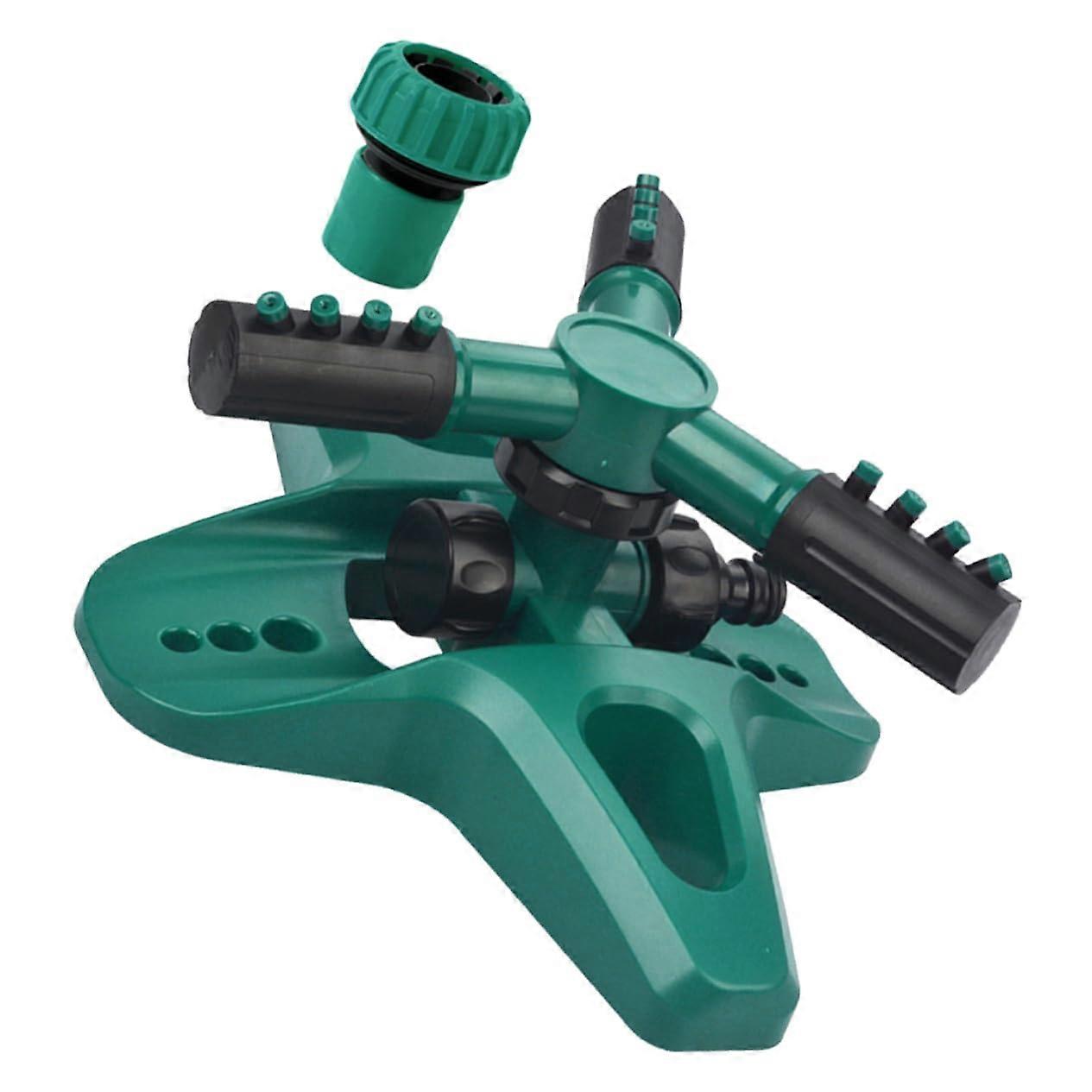 Garden Sprinkler with Automatic 360° Rotation, Adjustable Lawn Irrigation and WaterSaving Design