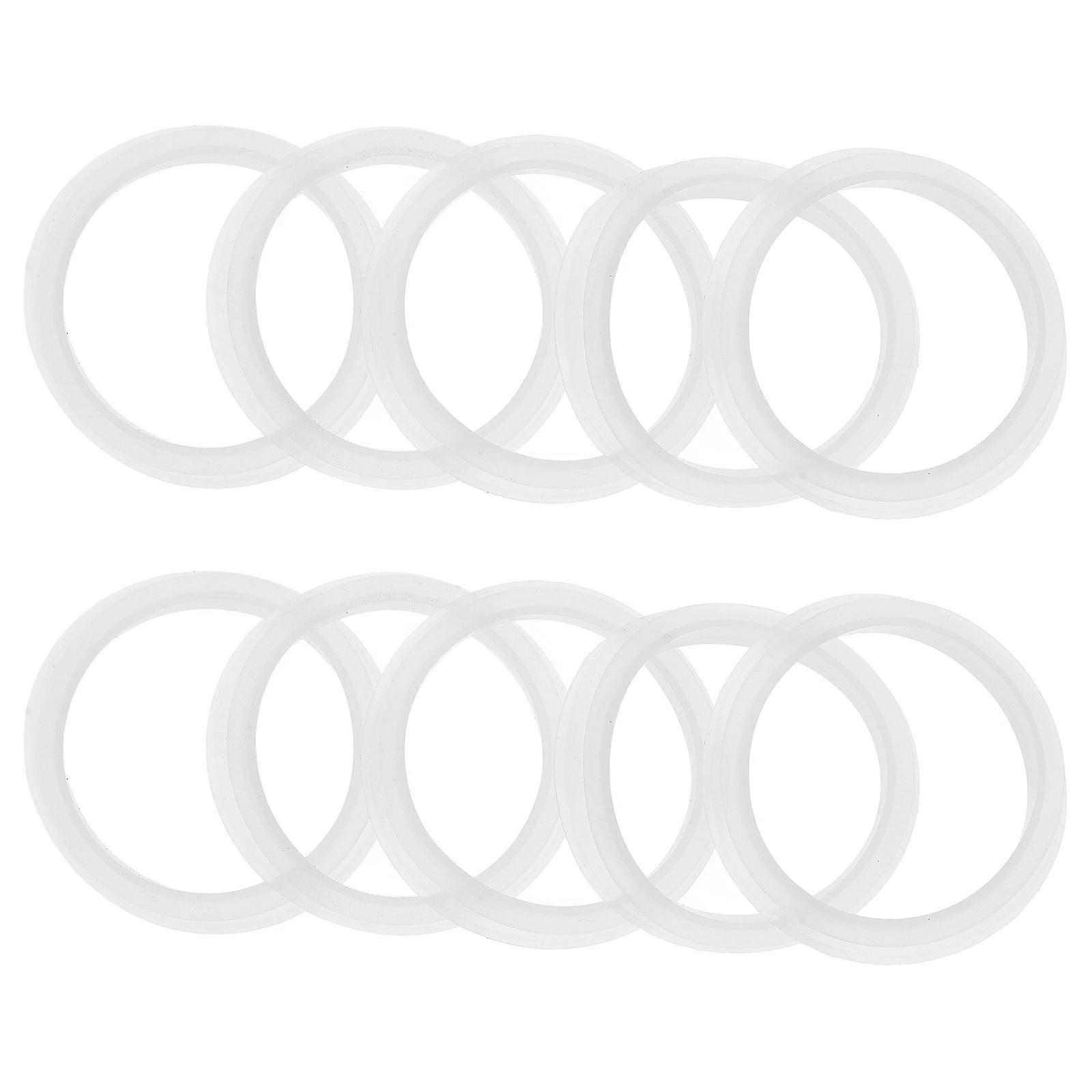 Silicone Sealing Rings for Kitchen Use Leakproof and Durable Includes Enough Rings for Multiple Projects 10pcs
