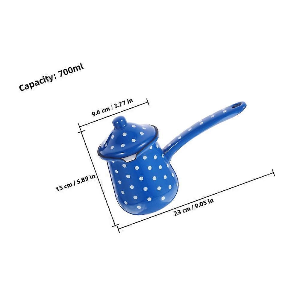 cafetière Bouilloire à café multifonction Récipient à café émaillé Approvisionnement en café