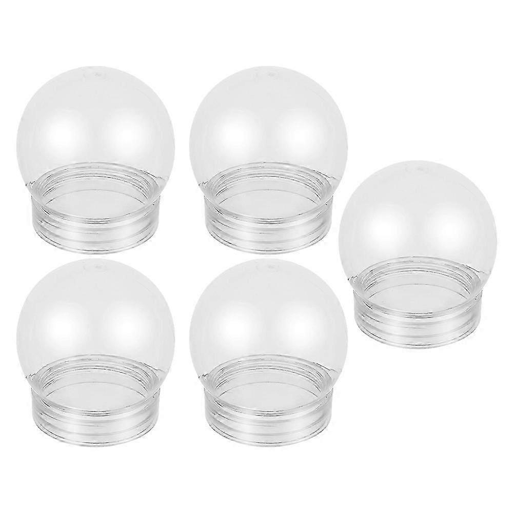 Clear Fillable Snow Globe for DIY Decoration Projects and Office