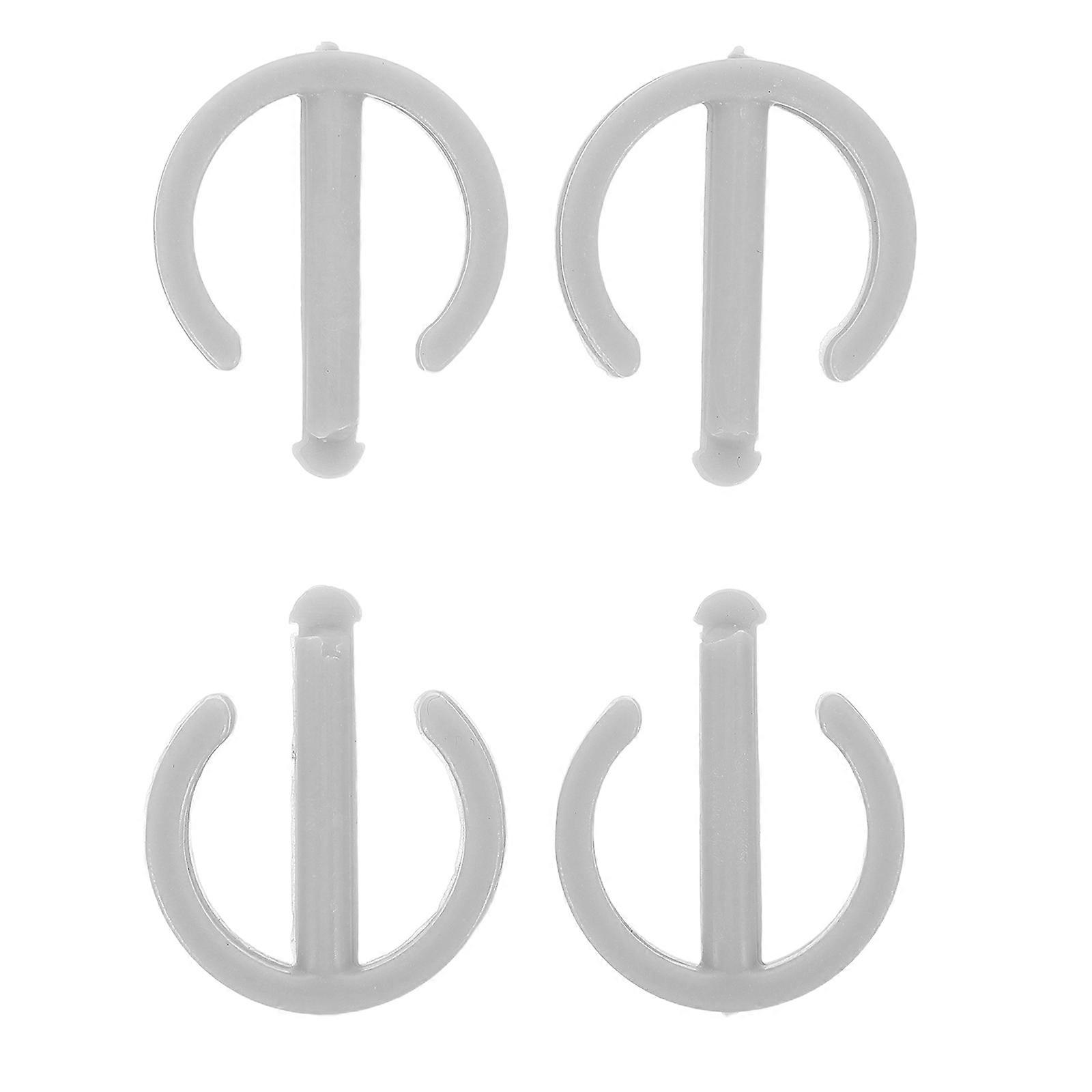 4Pcs Swing Rail Anti Slip Buckle for Plastic Secure Attachment