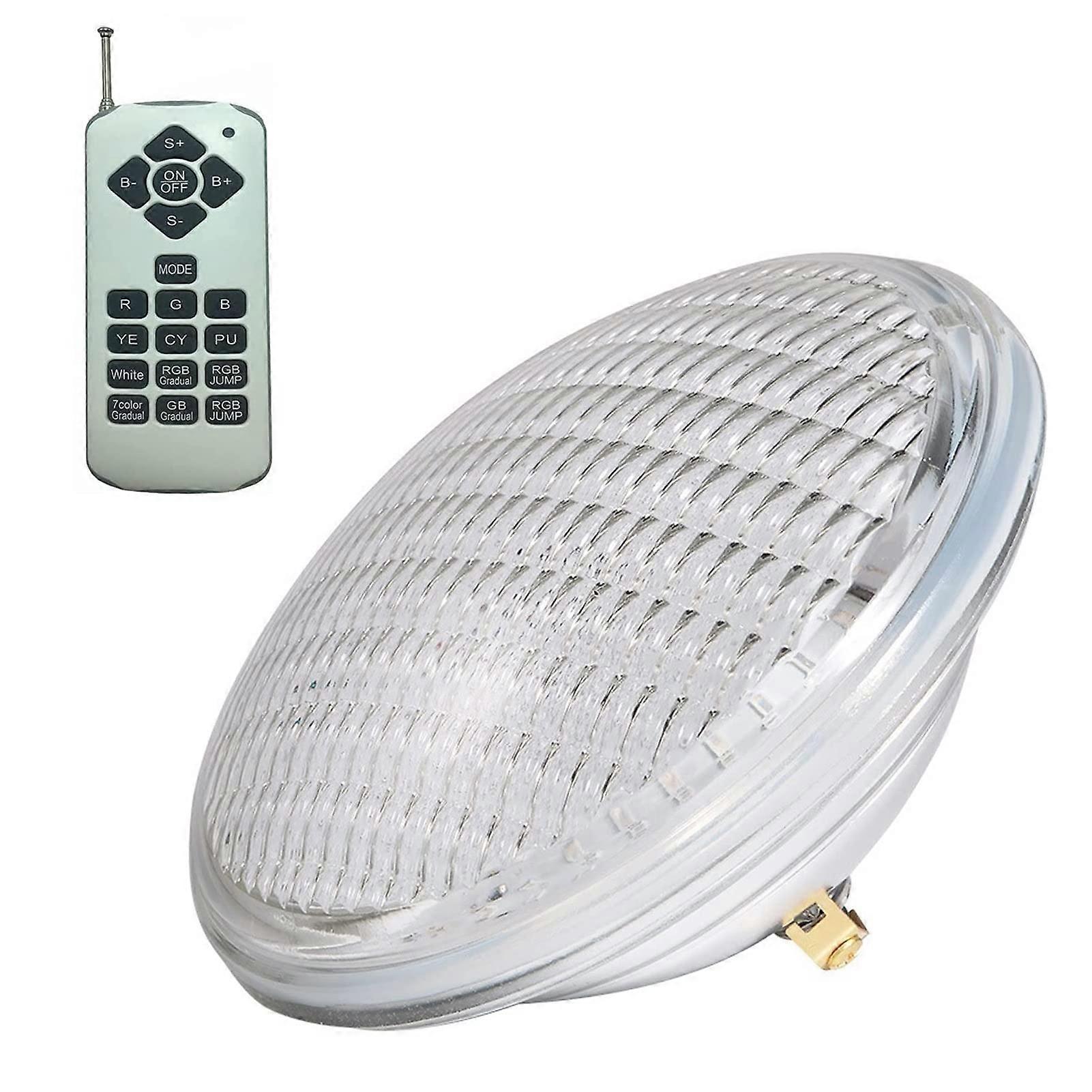 Underwater LED Pond Lights IP68 Waterproof with Remote MultiLight Sync Control 18W