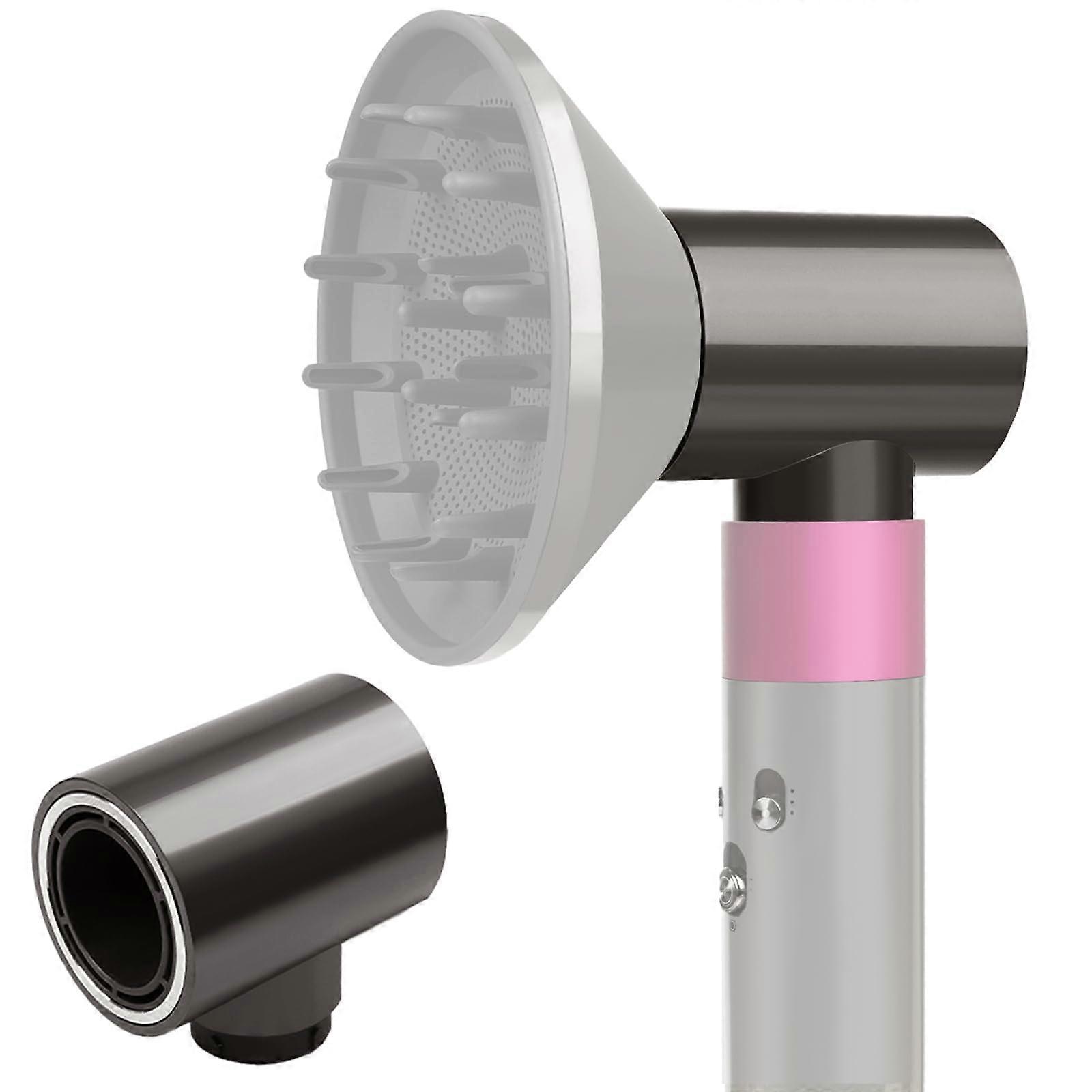 Adaptor Iron Finish Replacement Connector with Secure SnapOn Fit for Dyson Airwrap