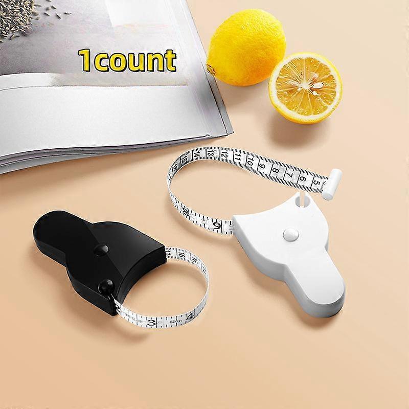 Automatic Precision Tape Measure, 1 Count Portable Tape Measure, Hand Measuring Tool for Waist, Arm, Leg, Abdomen and Head Circumference
