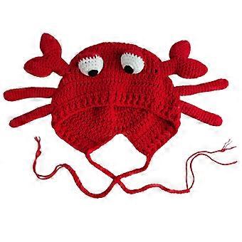 Lustige Krabben- und Scherenmütze für Damen, Herbst und Winter, bunte Strickmützen, cooles Foto-Accessoire, Y2K-GIRL