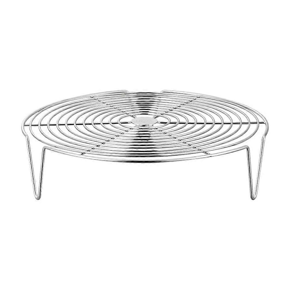 Heighted Foot Stainless Steel Steamer Rack Stackable Kitchen Steamer Holder  Multiple Cookware