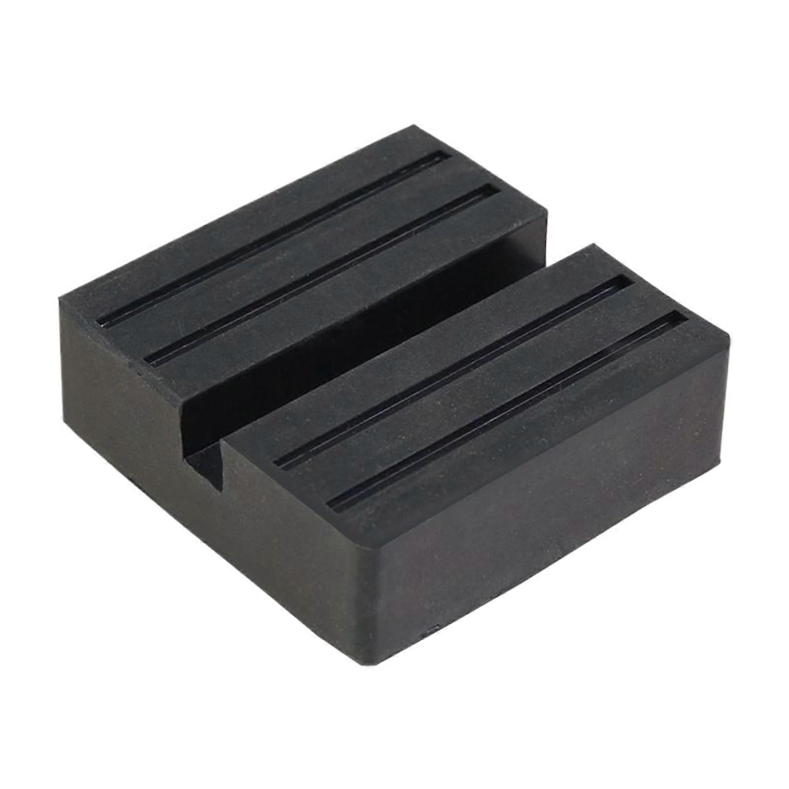 Car Jack Rubber Pad Heavy Duty AntiSlip Square Support Block for Vehicle Lift and