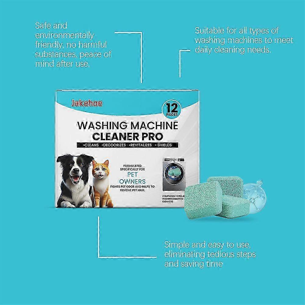 Washing machine cleaning tablets Washing machine cleaner Powerful descaling and sterilisation Automatic drums