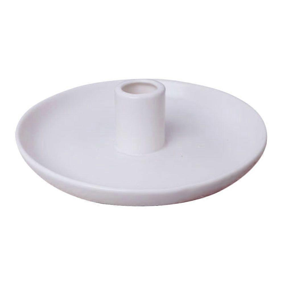 Ceramic Candle Stand Dining Table Candlestick Bedroom Candleholder Adornment