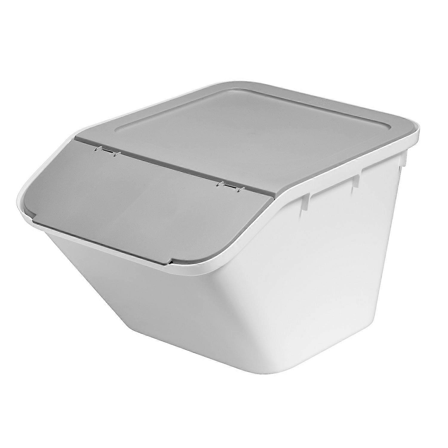 SmartStore Collect Stack-it Recycling Bin with Lid 37L Medium