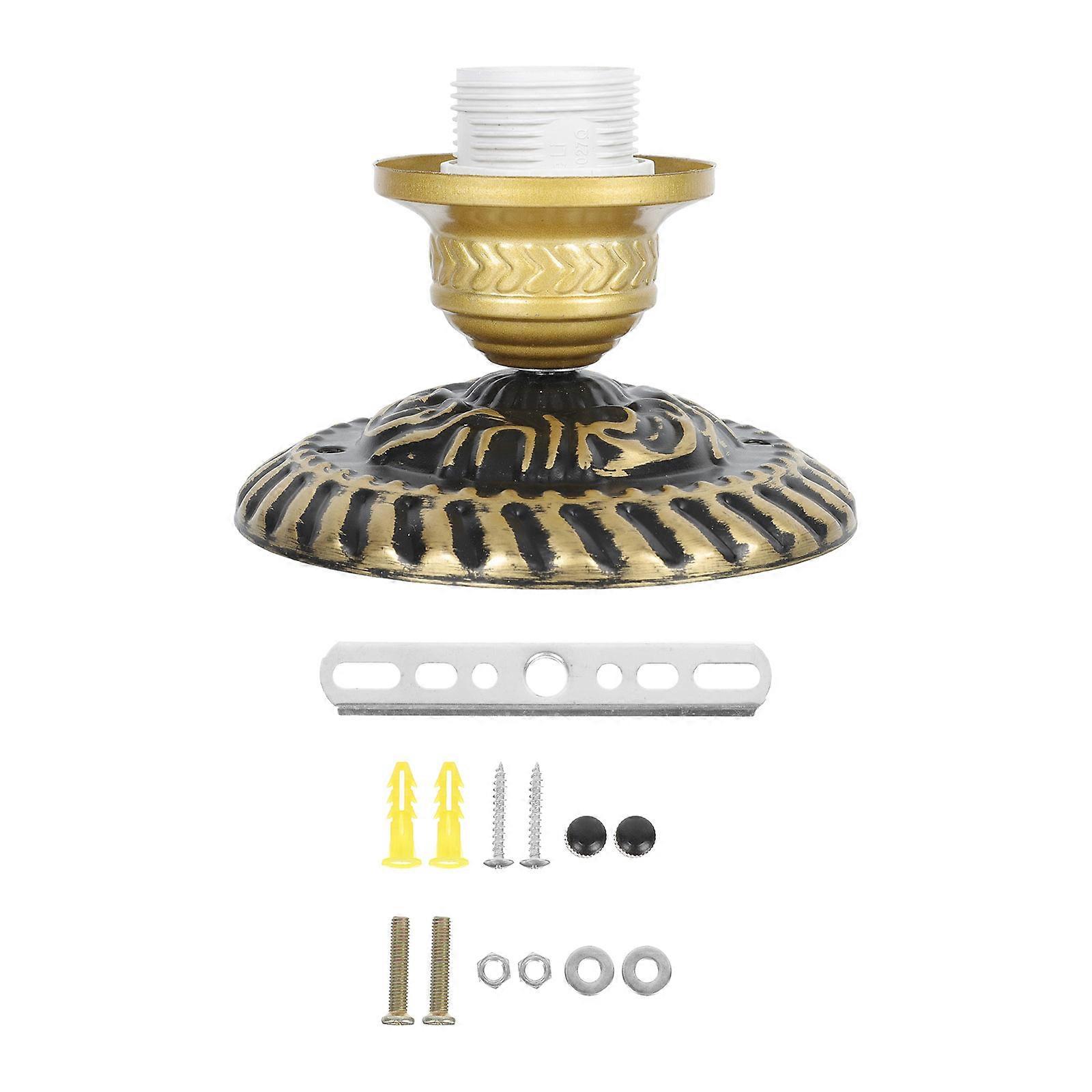 Simple Wall Lamp Holder for Indoor Use 1Set Retro Light Fixture