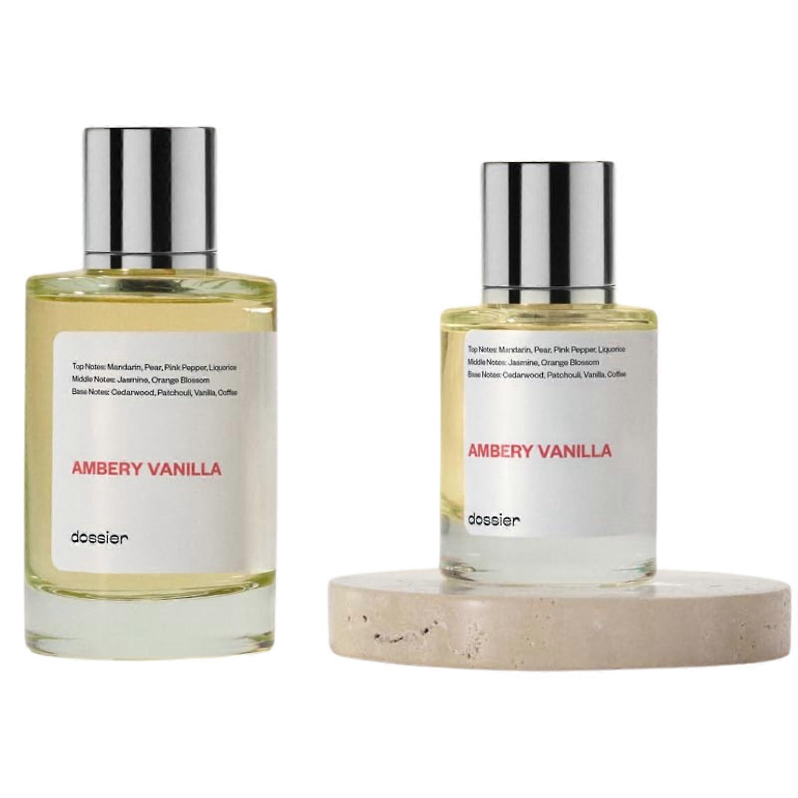 Ambery Vanilla Perfume Bundle 50ml and 100ml Women's Eau de Parfum