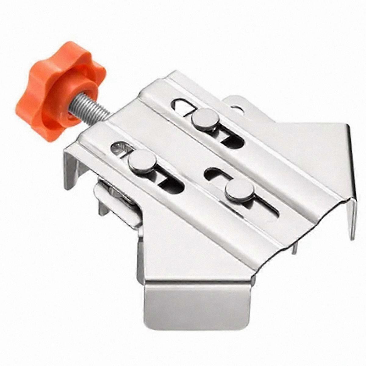 90 Degree Corner Clamp with Adjustable Swing for Carpentry Quick Splicing, Right Angle Steel Clamp Tool