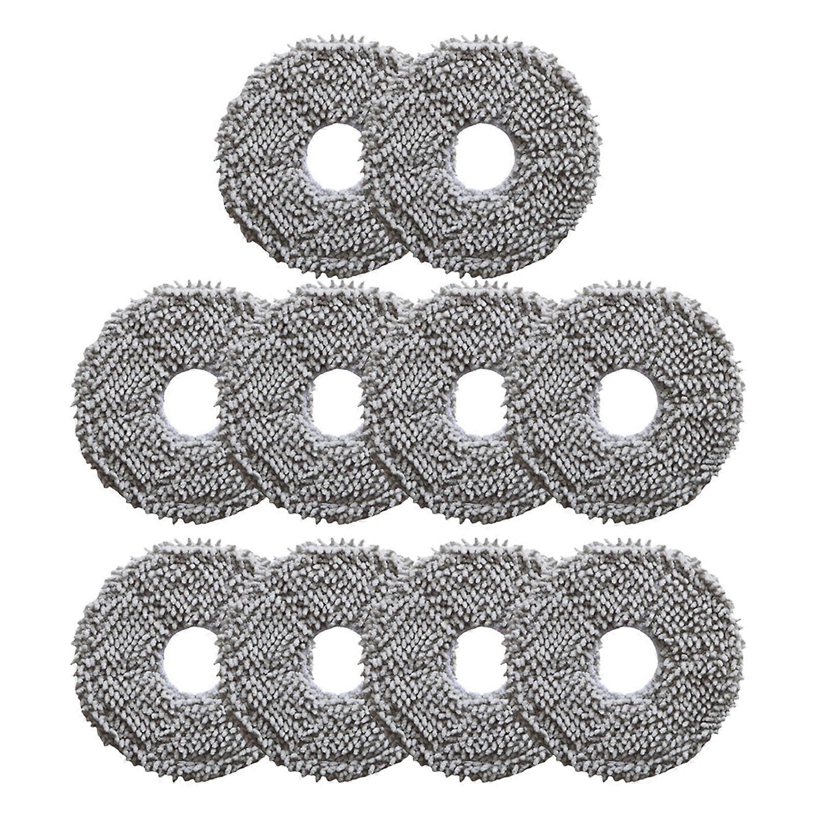 Robot Vacuum Mop Cloth Replacement for Conga 13090, Washable Microfiber Pads 10 Pack