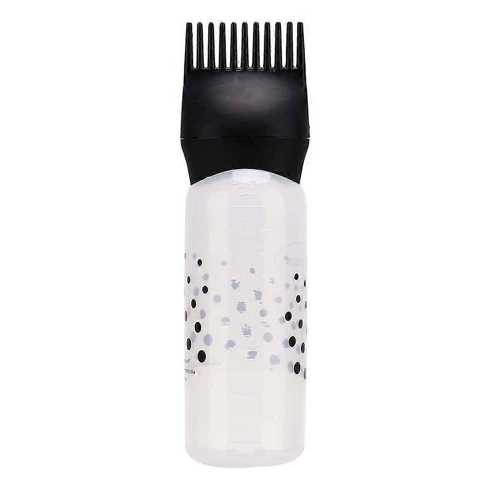 170ml Root Comb Hair Dye Applicator Bottle with Pump Action for Precise Mess Coloring
