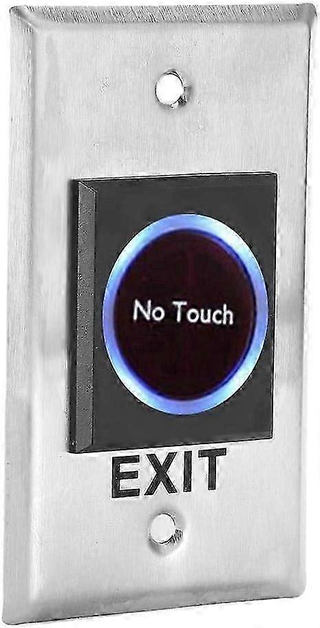 Non-Contact Sensor Switch Door Release Switch, Door Exit Button for Access Control System