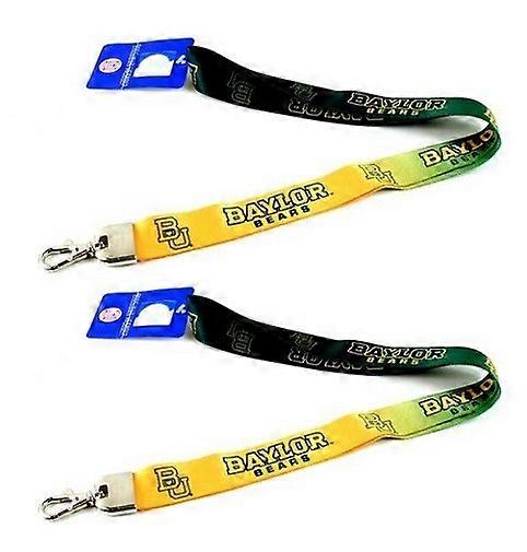 Baylor Bears NCAA Ombre Lanyard 2 Pack