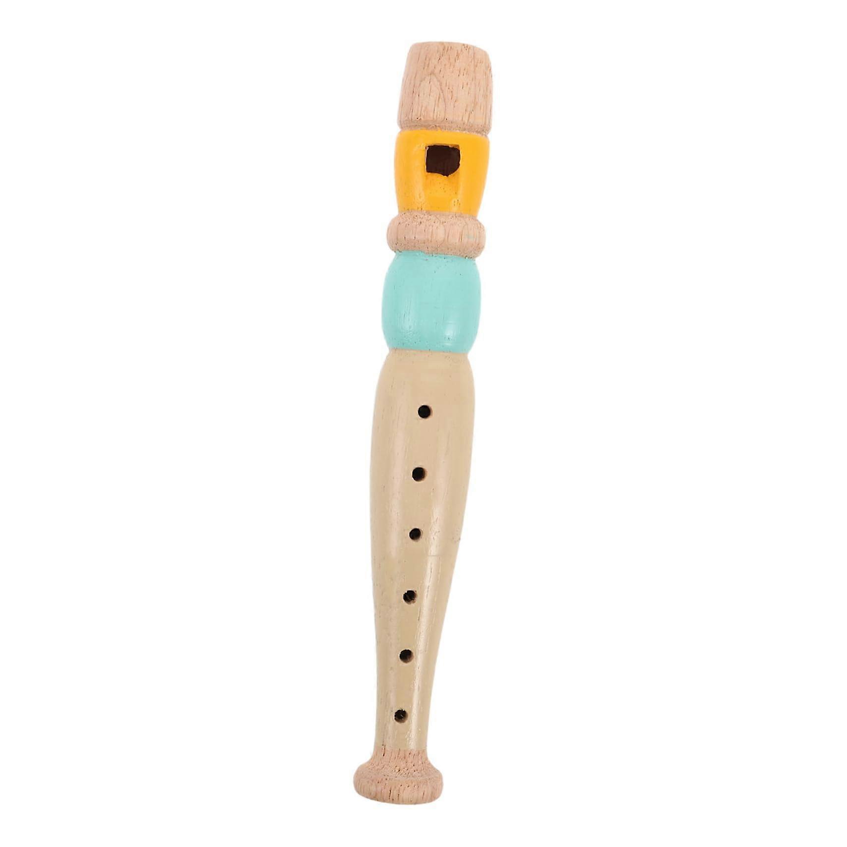 Wooden Recorder for Beginners with Authentic Warm Tone, ChildFriendly Durable Solid Wood Flute