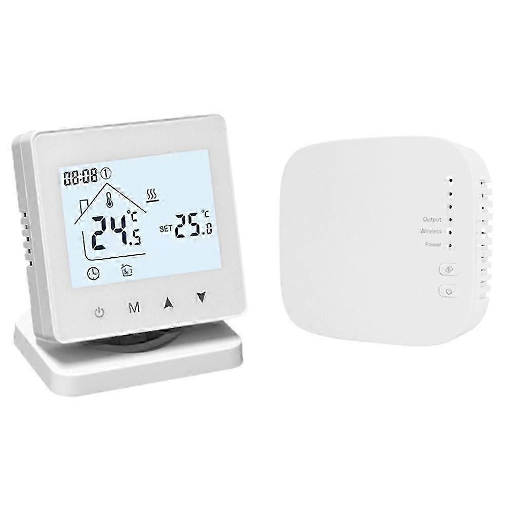 Smart Wireless Thermostat Programmable WiFi Thermostat Tuya Temperature Controller for Gas Boiler Room Heating