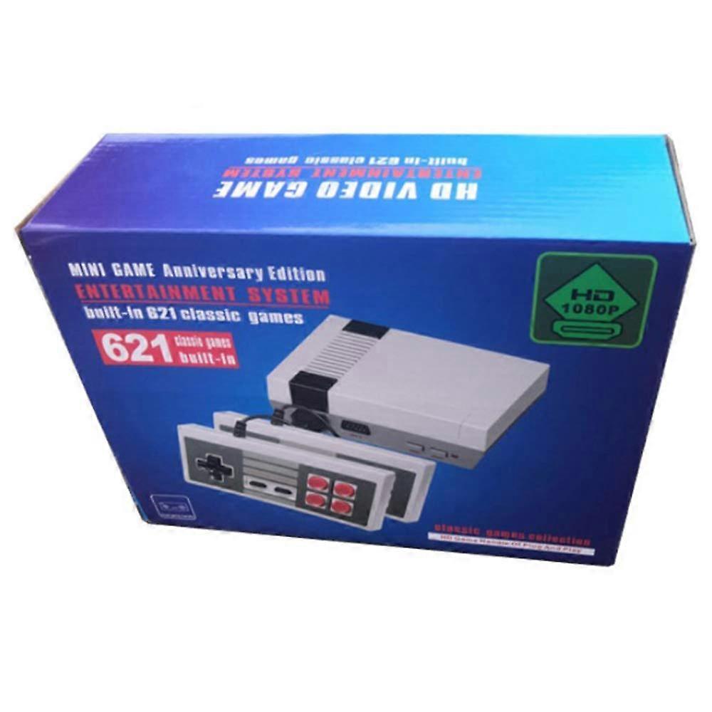 Retro Game Console with 600 Builtin Games HDMI Plug and Play Dual Controller Support