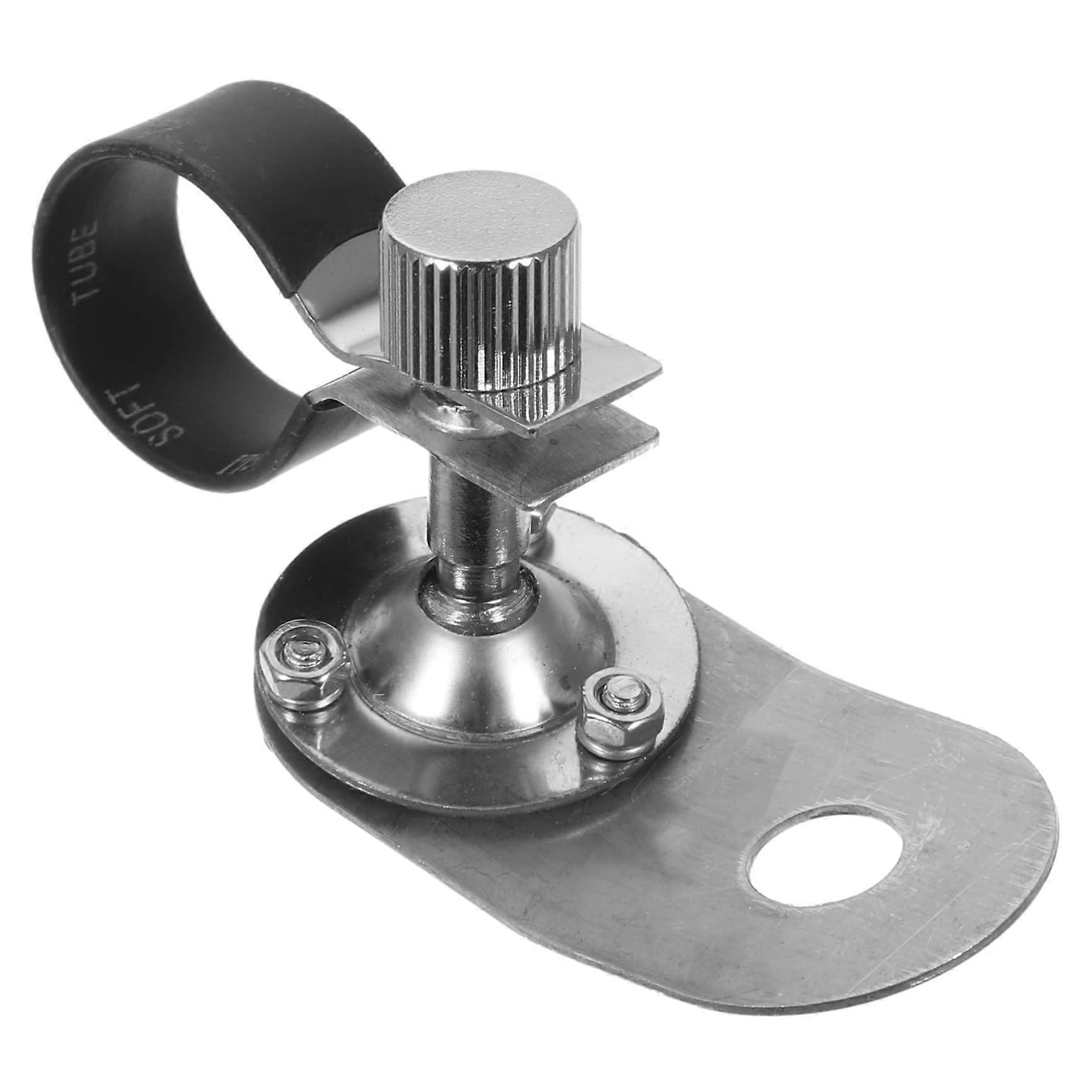 Hard Hat Flashlight Mount with Secure Clip Holder for Safety Helmet Hands Lighting