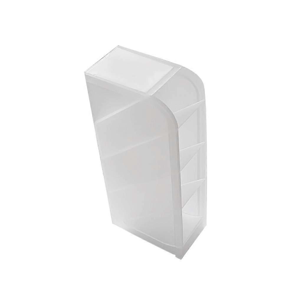 White Stackable Desktop Drawer Organizer for Cosmetics and Small Items, Compact Durable Design
