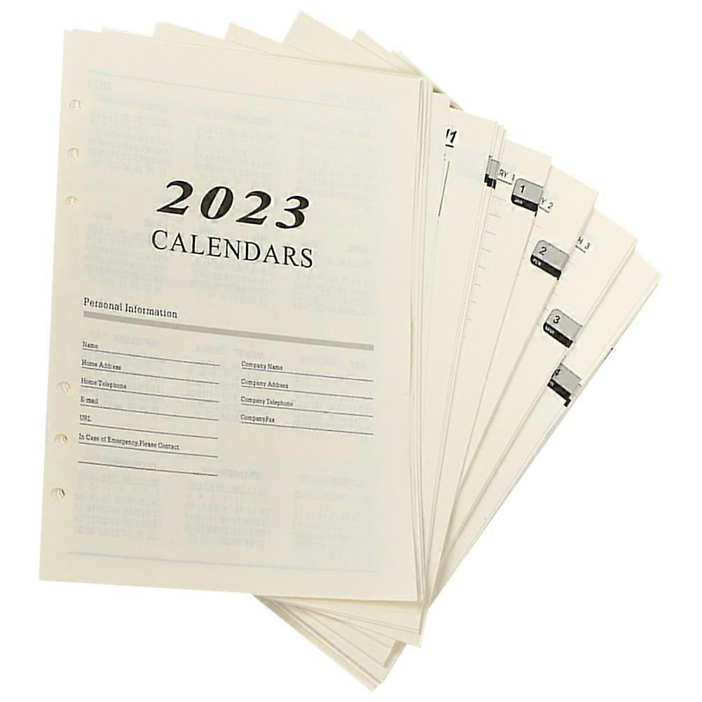 Compact Loose Leaf Papers Professional Notebook Papers for Study 704 Sheets